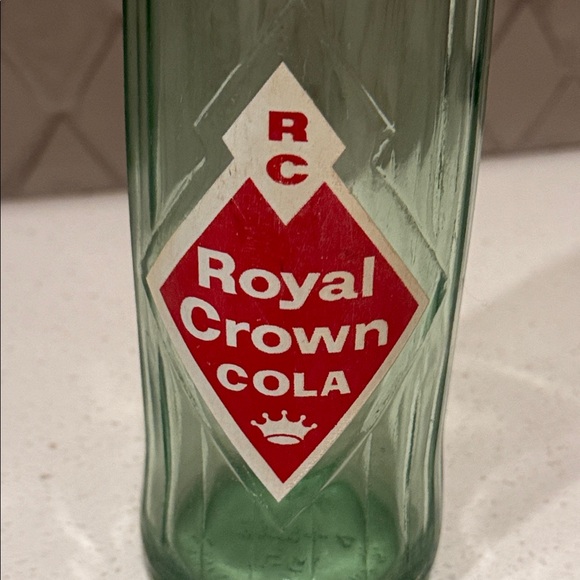 RC Cola Vintage Green Glass Bottle - Picture 4 of 4